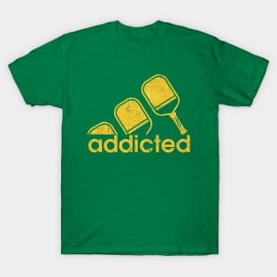 Vintage Addicted Pickleball T-Shirt